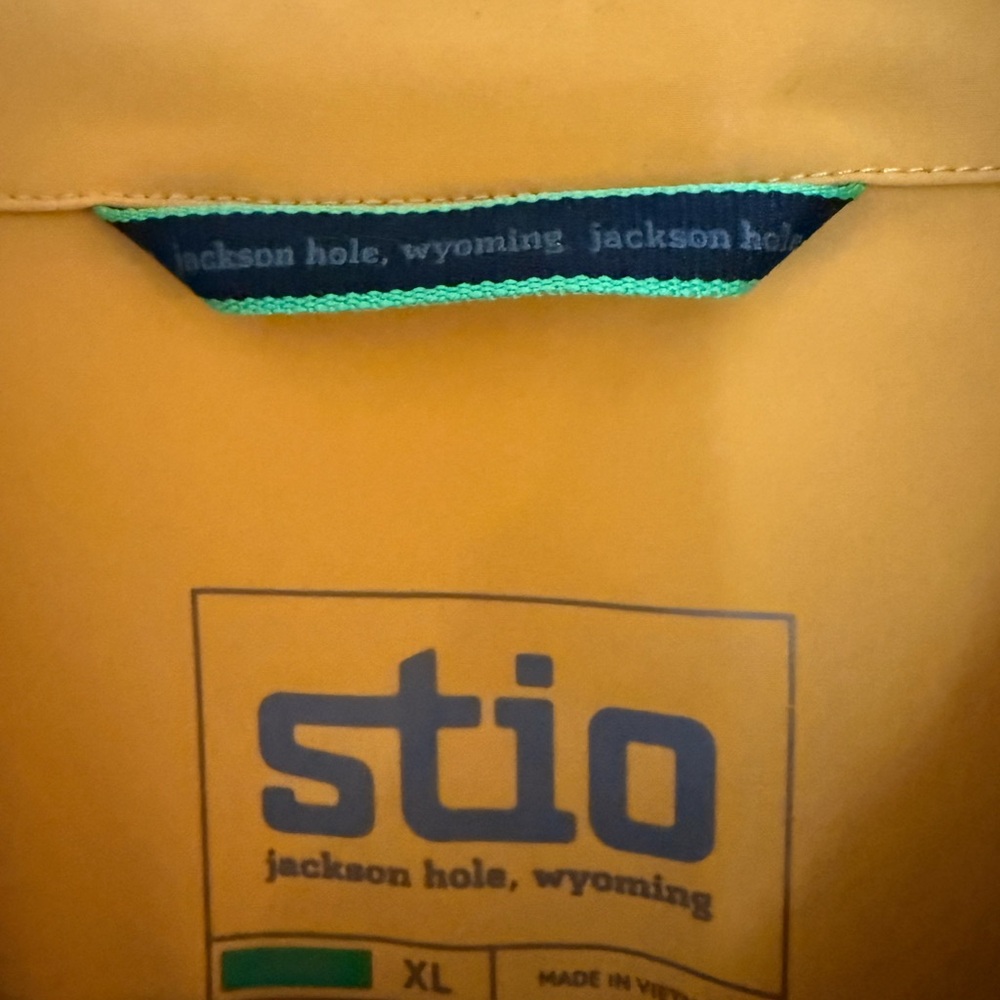 Stio Eddy Long-Sleeve Snap Shirt – Men’s XL, Golden Yellow - Picture 2 of 3